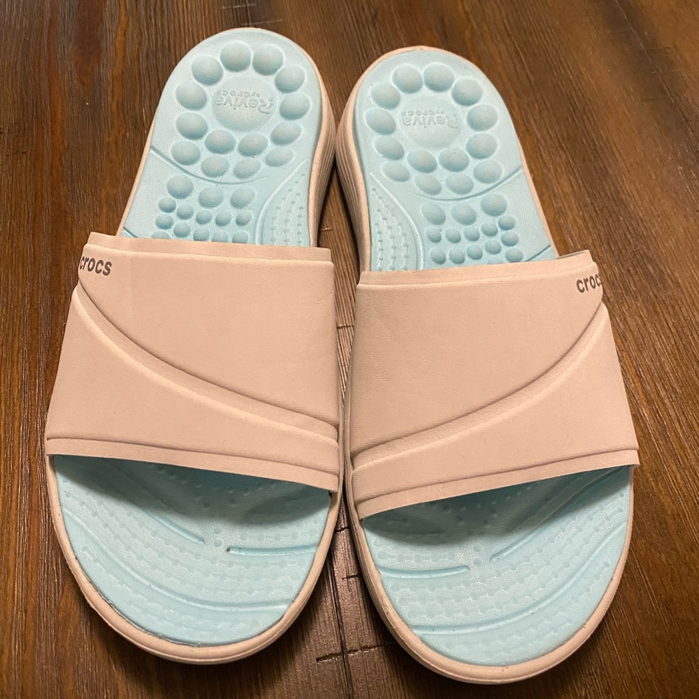 Reviva by Crocs slides